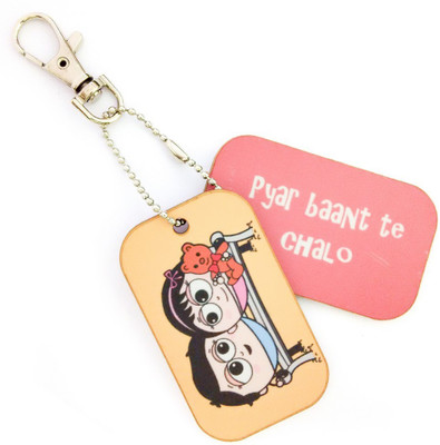 

Little India CGI129 Locking Key Chain(Multicolor)