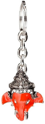 

Confident Red Ganesha Key Chain(Multicolor)