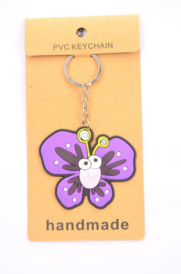 

Shrisay Ventures Purple Butterfly Key Chain(Multicolor)
