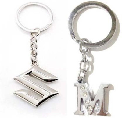 

Rashi Traders Maruti Suzuki & Alphabet N Key Chain(Silver)