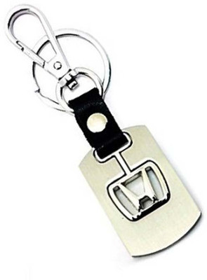 

Amor Honda Metal Logo Key Chain Locking Key Chain(Silver)