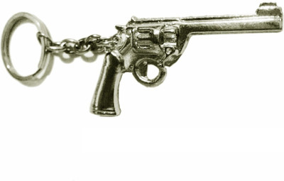 

Tech Fashion Gun Pistol Key Chain(Silver)