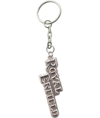 

Confident MVP140 Metal Royal Enfield Plate Key Chain(Silver)