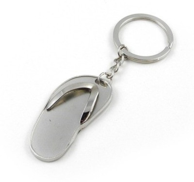 

U R God Plain Slipper Key Chain(Silver)