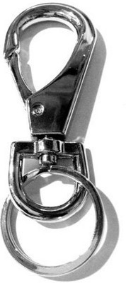 

Aura Imported Heavy Duty Full Metal Key Chain(Silver)