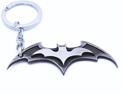 

Optimus traders Movie Batman Dawn of Justice Logo 3d 8cm Metal Key Chain(Silver)