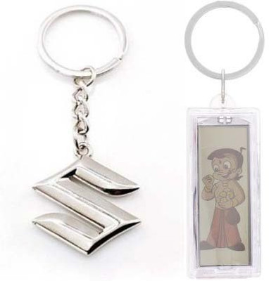 

Rashi Traders Maruti Suzuki & Bhim Solar Key Chain(Silver)