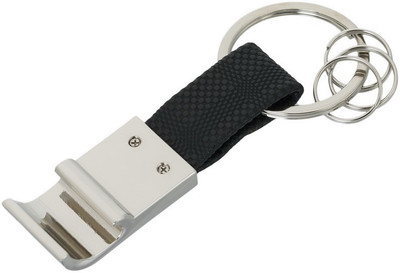 

Gadge PU STRIP KEYCHAIN WITH BOTTLE OPENER Key Chain(Black)