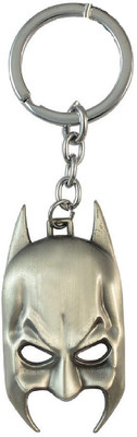 

Optimus traders Superhero Batman face mask 3D Logo Metal Key Chain(Silver)