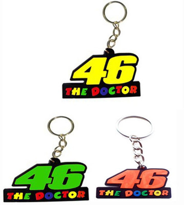 

Bikenwear Doctor46 Key Chain(Red, Yellow, Green)