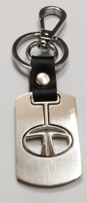

Aura Tata Cars Detachable Locking Key Chain(Silver)