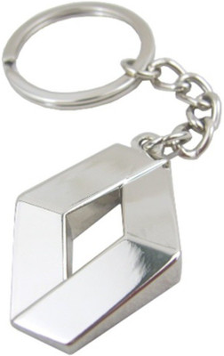Oyedeal Renault Full Metal Key Chain(Silver)