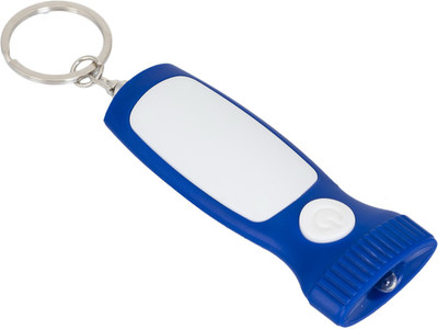 Gadge Flashlight Style With Torch Blue Key Chain(Blue)