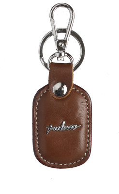 

Techpro Leatherite Brown Colour Pulsar Locking Key Chain(Multicolor)