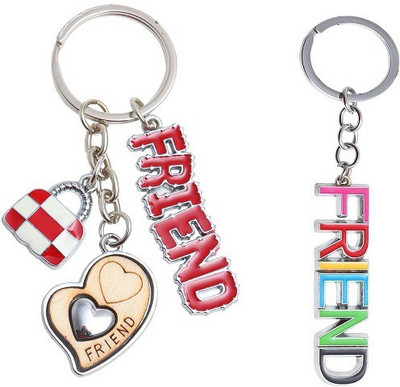 

Forty Creek Friend With Single Bag & Multicolour Friend Pack of 2 Key Chain(Multicolor)