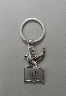 

Oyedeal Car Logo Honda Eagle Shape Key Chain(Silver)