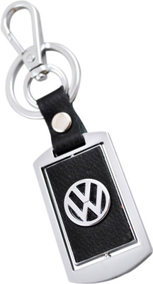 

Forty Creek Volkswagen Locking Key Chain(Silver, Black)