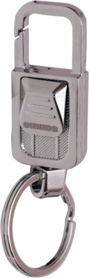 

Zeroza Omuda Metallic Single Key Ring ODA04 Key Chain(Silver)