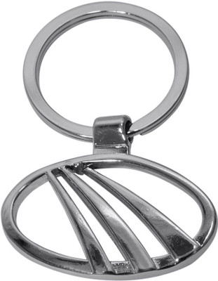 

Chainz Mahindra Metal Key Chain(Silver)