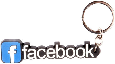 

Oyedeal Facebook Key Chain(White)