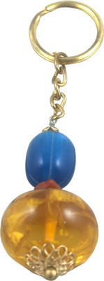 

Forty Creek Feing shui lucky charm Locking Key Chain(Blue, Orange)
