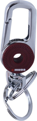 

Zeroza Omuda Hook with Double Key Ring ODA01 Locking Key Chain(Multicolor)