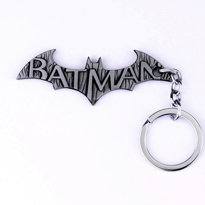 

Optimus traders Superhero Batman Justice League wings 3d words Metal Key Chain(Silver)