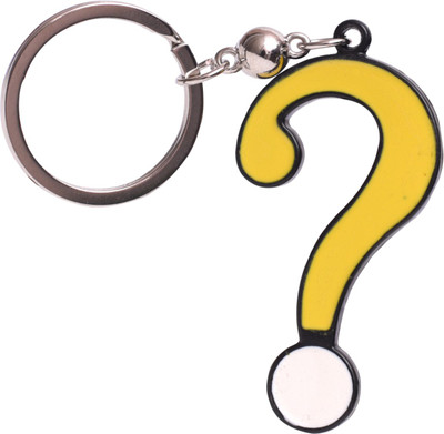 

Oyedeal Question Mark Shape QM01 Key Chain(Yellow)