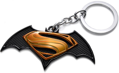 

MK Batman Vs Superman Key Chain(Gold, Black)