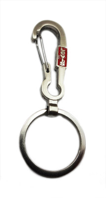 ADITYA TRADERS Designer Levis Metal Hook Locking Key Chain(Silver)