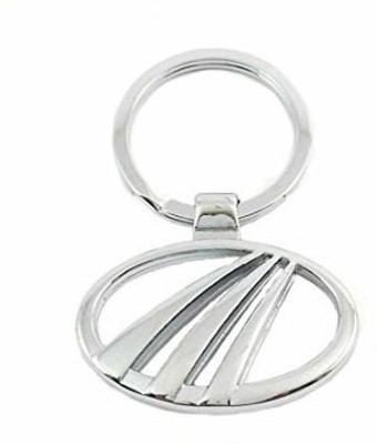 

24x7 Shop Mahindra Cars Heavy Metal Imported Key Chain(Silver)