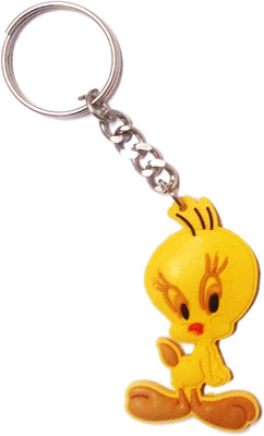 

Vibrating Phantom Cute Tweety Cartoon Key Chain(Yellow)
