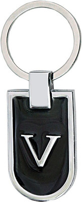 

U R God HQ Alphabet 'V' Key Chain(Black)