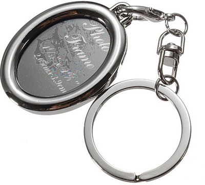 

CTW Love Photofarme Valentine Gift For Him And Her Key Chain(Silver)