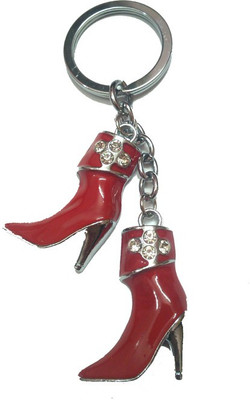 

City Choice High Heel Red Shoe Key Chain(Red)