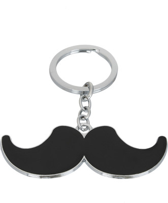 Gadge Moustache Key Chain(Black)