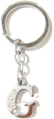 

Rashi Traders Alphabet G Chrome Key Chain(Silver)