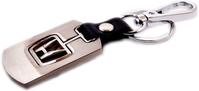 ADITYA TRADERS Classy Honda Car Attractive Metal Designer Locking Key Chain(Black)