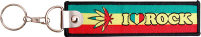 

Oyedeal I Love Rock Key Chain(Multicolor)