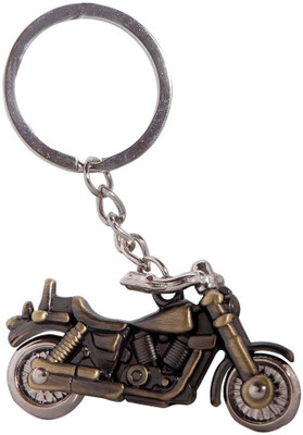 

Parrk Bullet Bike Metal Key Chain(Brown)