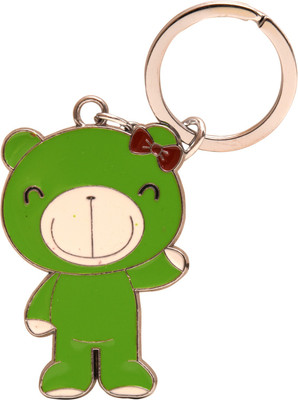 

Dealfinity Teddy Metal Green DKYCN1583 Key Chain(Multicolor)