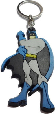GCT Superhero DC comics Character Batman Bat Man Black & Blue Synthetic Rubber Design-H Key Chain(Multicolor) available at flipkart for Rs.136