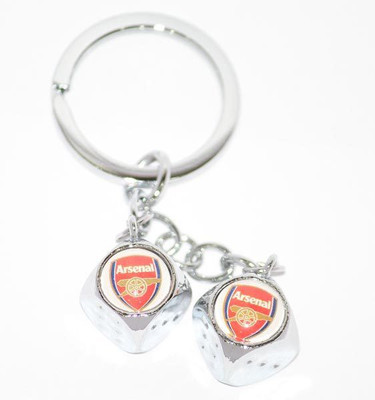 

Aura Arsenal F.C Dice Imported Key Chain(Red, Silver)