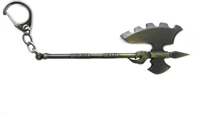 

Techpro LEAGUE OF LEGENDS Leona's Valkyrie Sword Locking Key Chain(Silver)