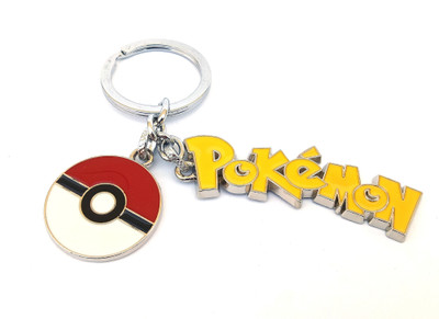 

Akki Collection pokemon nametag Key Chain(Multicolor)