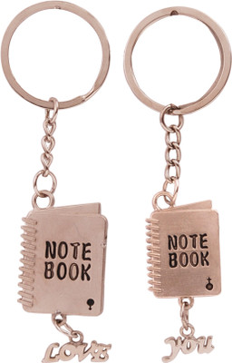 

Zeroza Note Book CPL30 Key Chain(Silver)