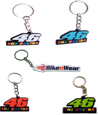 

Bikenwear Doctor-46-Grey,Blue,Orange,Green & BIkenwear Key Chain(Multicolor)