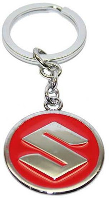 

24x7 Shop Styish Maruti Suzuki Metal Key Chain(Silver, Red)