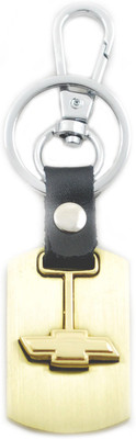 

Forty Creek Moveable Icon Chevrolet Locking Key Chain(Gold)