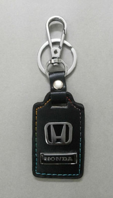 

Oyedeal Car Logo Honda Leather Key Chain(Black)